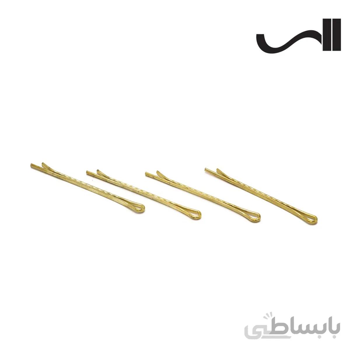 گیره مو طلایی اج دار p 303 شی رز sh rose