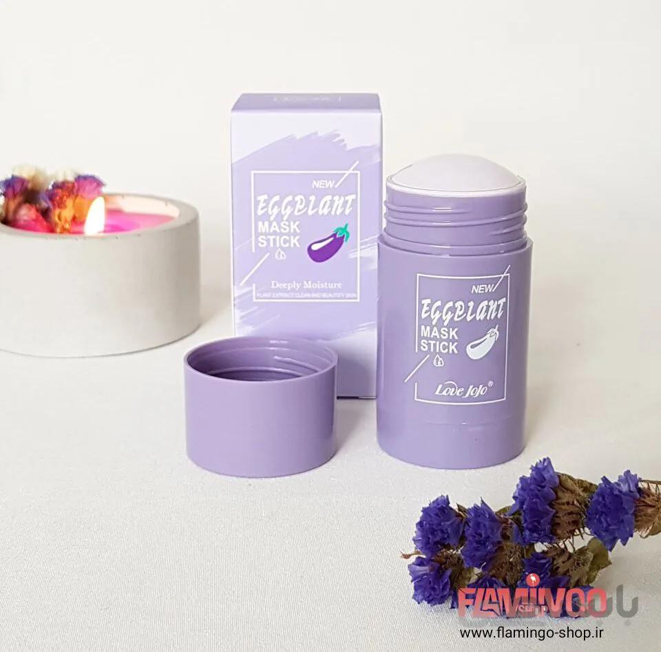 ماسک استیکی بادمجان پاکسازی و درمان جوش سرسیاه Love JOJO Eggplant Mask Stick