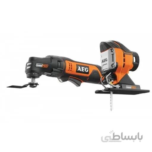 فرز چند کاره شارژی 12 ولت آاگ مدل OMNI12CLI-KIT3 ا AEG OMNI12CLI-KIT3 multi tool