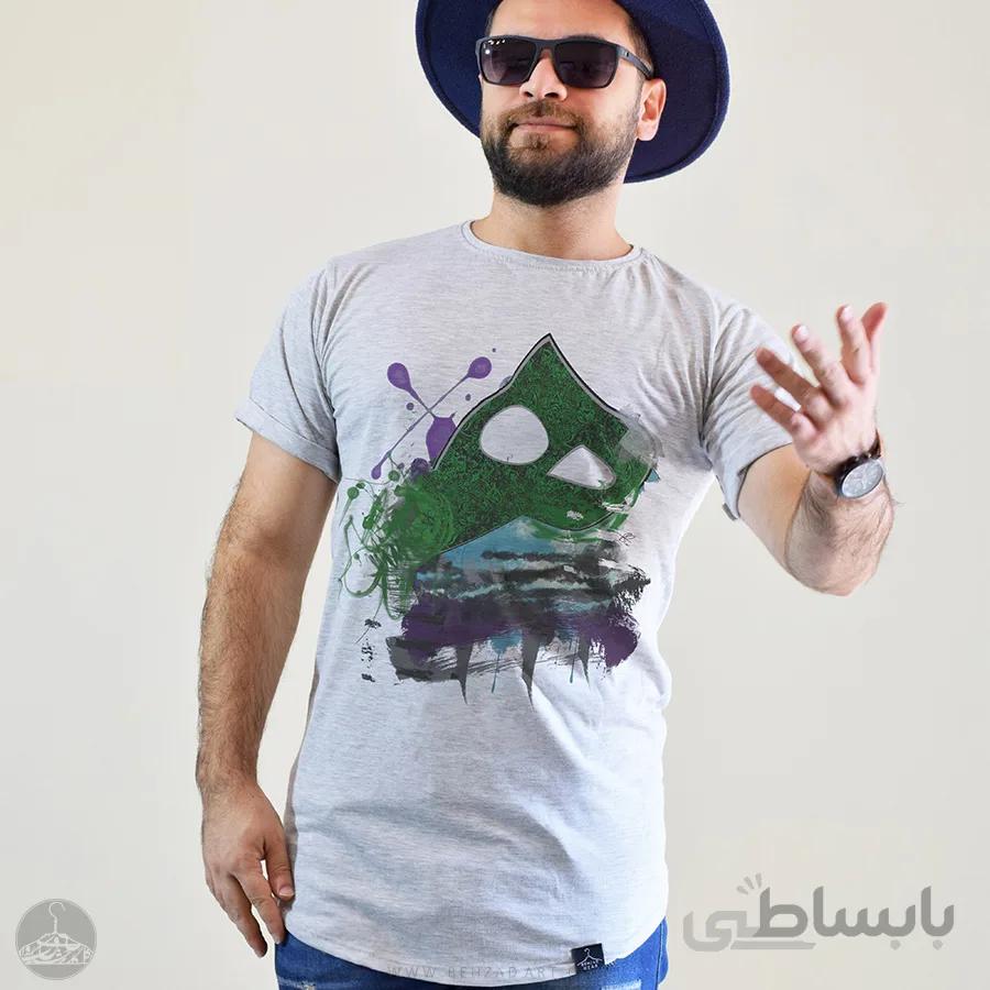 تیشرت مردانه طرح همه چیز زیباست