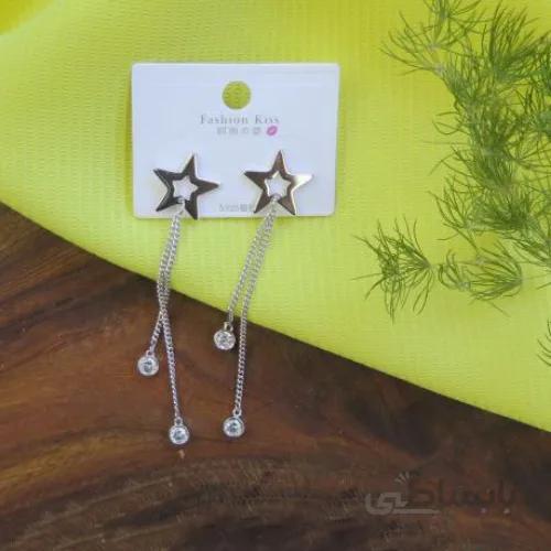 گوشواره ستاره آویز دار