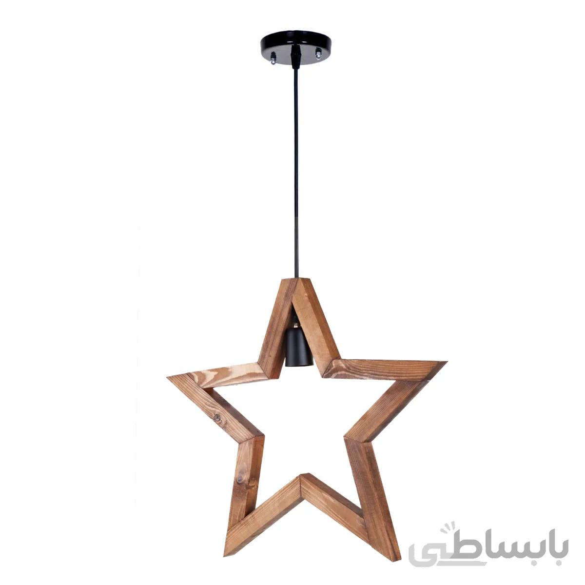 چراغ آویز مدل ستاره