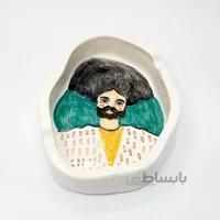 زیرسیگاری سرامیکی دستساز کد 11