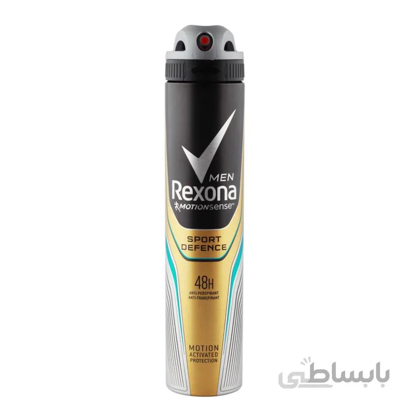 اسپری مردانه اسپورت دیفنس-اومگا رکسونا ا Rexona Men Aerosol Sport Defence Omega 150ml