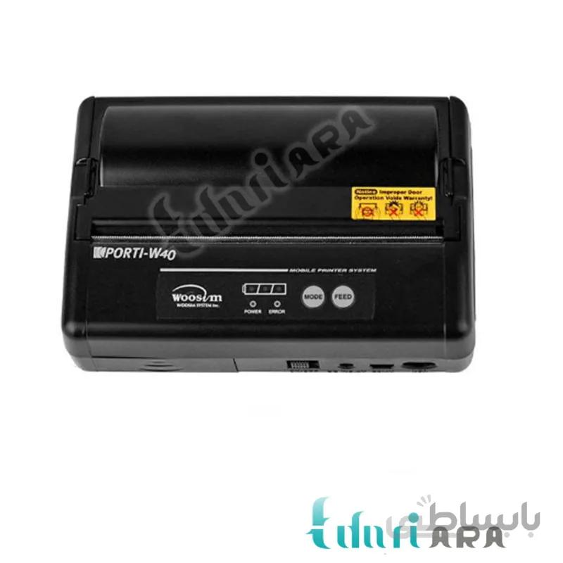 پرینتر صدورفیش ووسیم مدل دبلیو 40 ا پرینتر صدور فیش ووسیم PORTI-W40 Receipt Printer