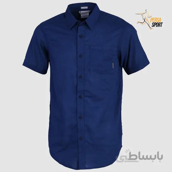 پیراهن مردانه کلمبیا Cape Side Solid Short Sleeve