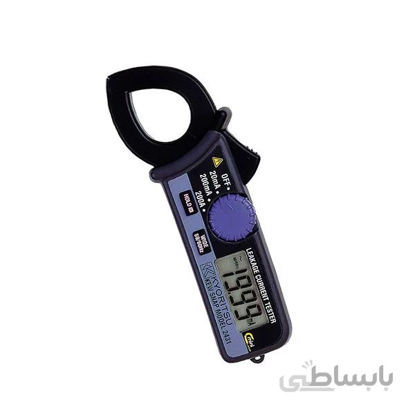 نشت یاب کلمپی کیوریتسو مدل KYORITSU 2431 ا LEAKAGE CLAMP METERS KYORITSU 2431