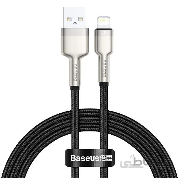 کابل Lightning بیسوس Baseus Cafule Metal Data CATLJK-01