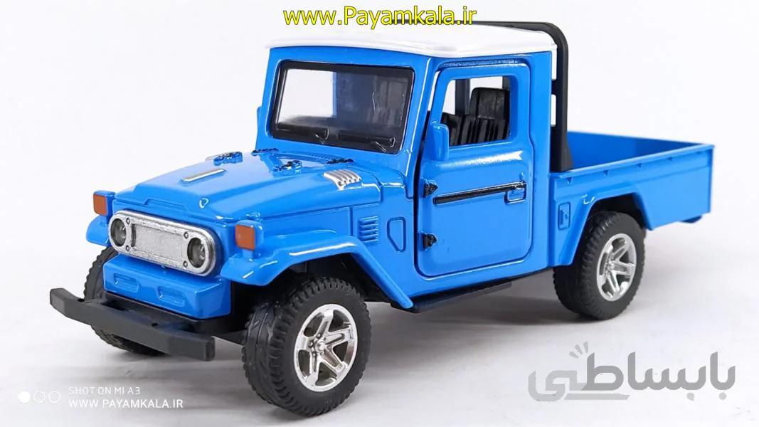 ماشین فلزی تویوتا FJ CRUISER قدیمی رنگ ابی
