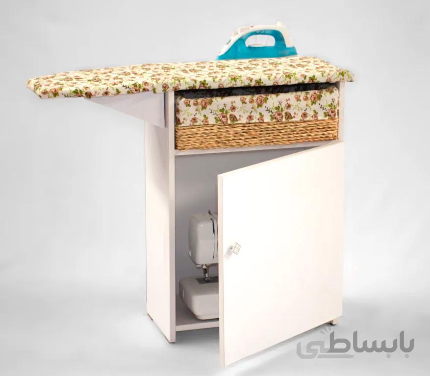 ميز اتو تاشو باکس دار MDF مدل ارکیده