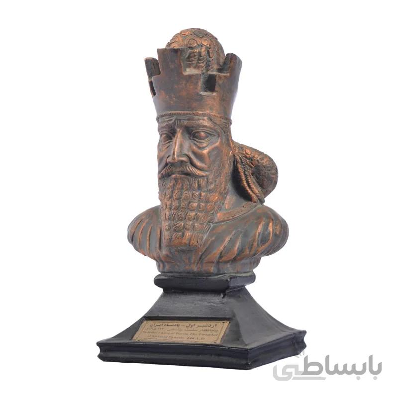 مجسمه تندیس و پیکره شهریار مدل سردیس اردشیر اول کد MO820