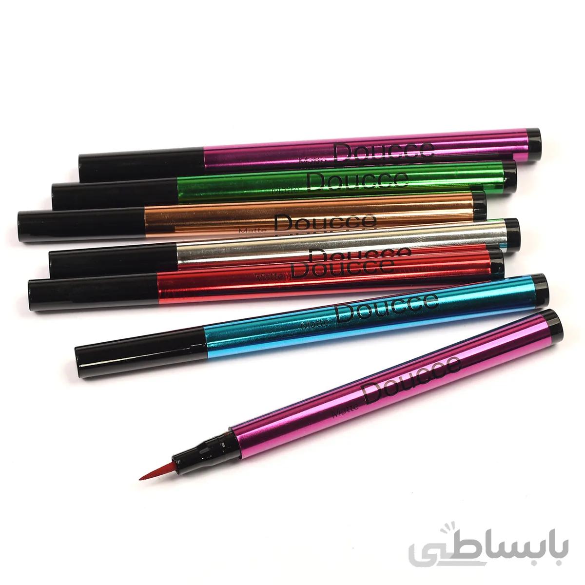 خط چشم ماژیکی رنگی مات دوسه Doucce