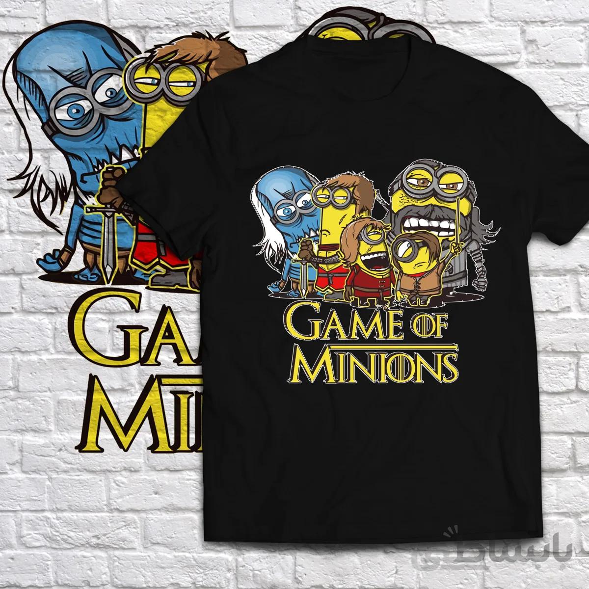تیشرت مینیونه گیم او ترونز و گیم او مینیونز Game Of Minions and Game Of thrones