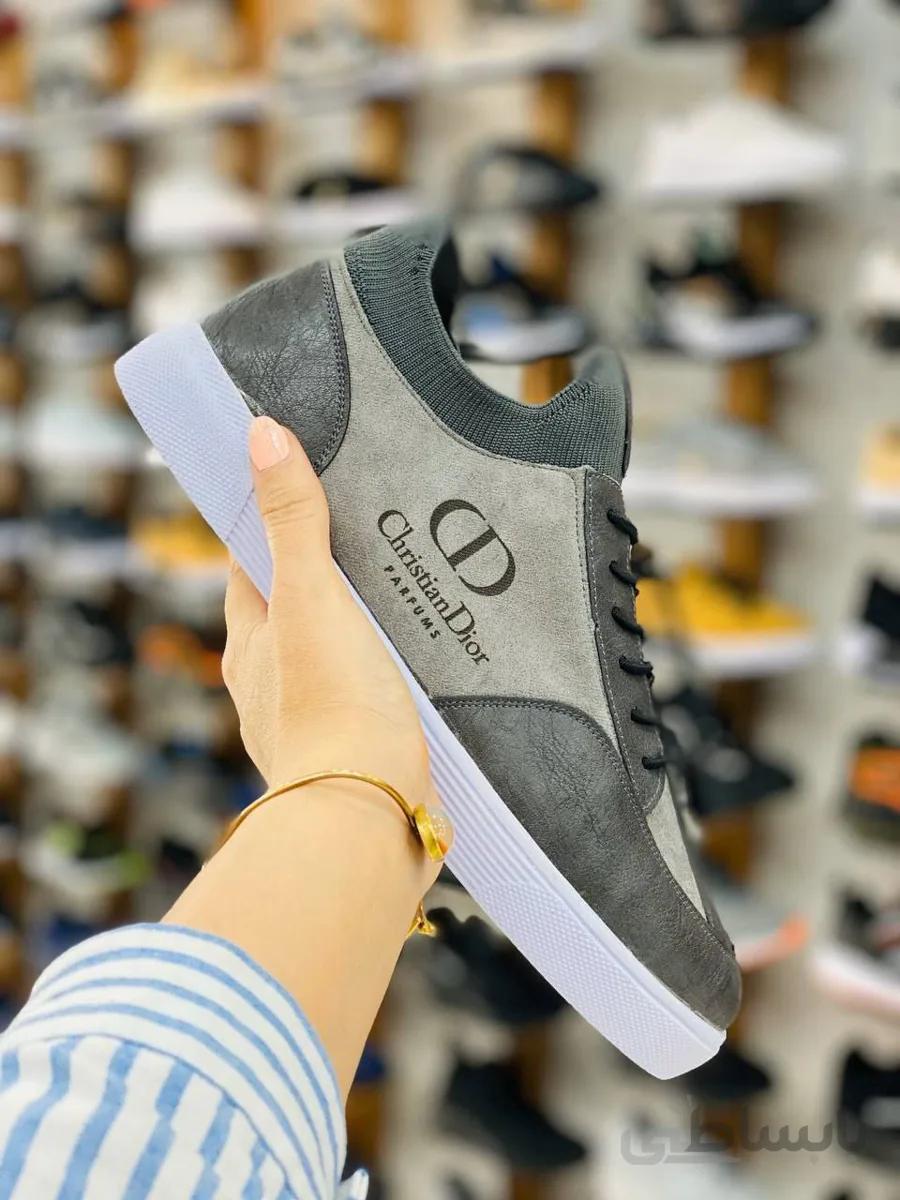 کفش اسپرت طوسی مردانه 44 ا Dior