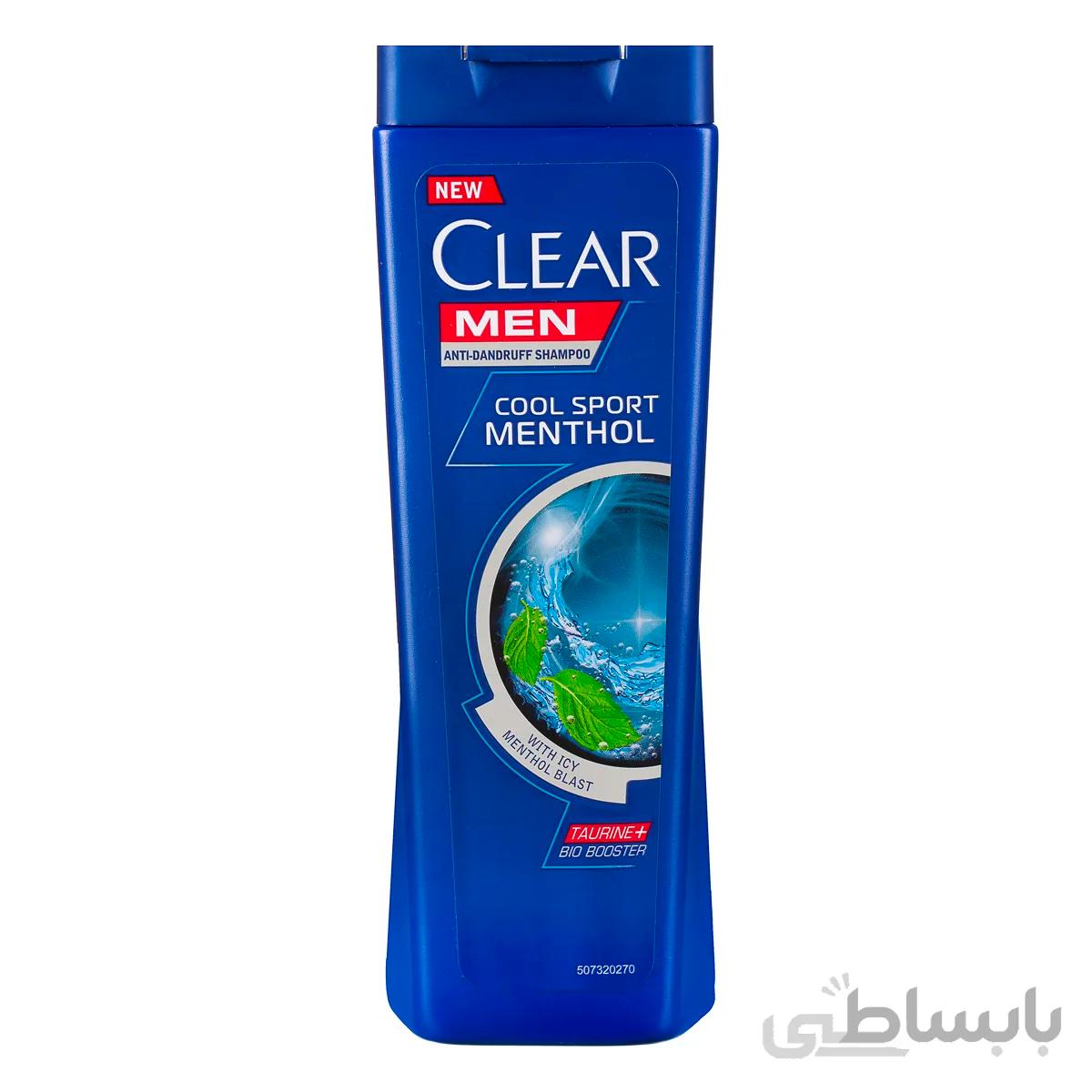 شامپو مردانه کلیر مدل Cool Sport Menthol حجم 400 میلی لیتر به همراه توپ فوتبال با امضای کریستیانو رونالدو ا Clear Cool Sport Menthol Hari Shampoo For Men 400 ml With Gift