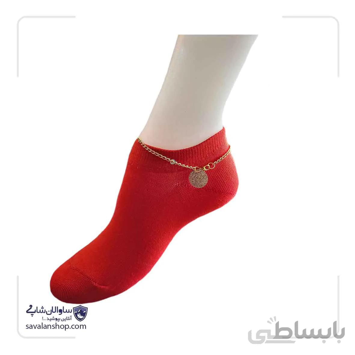 جوراب پابند دار | دخترانه | ساوالان | کد 1022