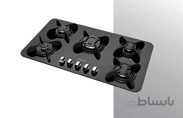 اجاق گاز صفحه ای G552 سفید دیموند
