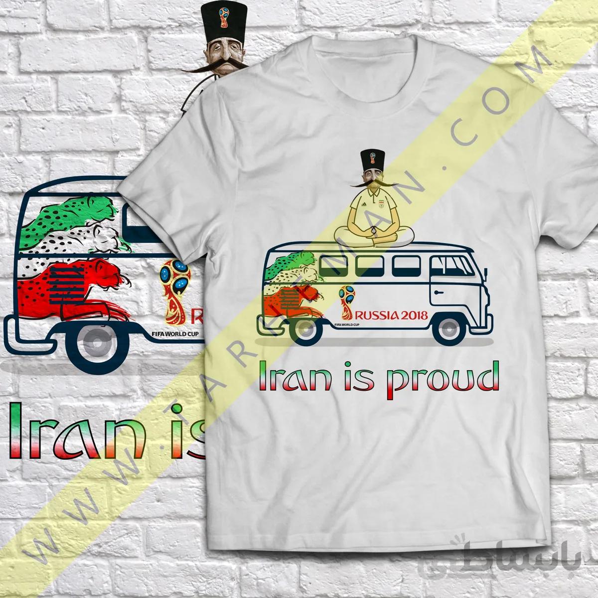 تیشرت هواداری تیم ملی فوتبال ایران در جام جهانی 2018 روسیه russia world cup 2018