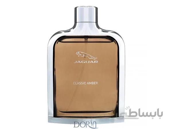 ادکلن ادوتویلت جگوار کلاسیک امبر مردانه قهوه ای حجم 100 میلی لیتر اورجینال