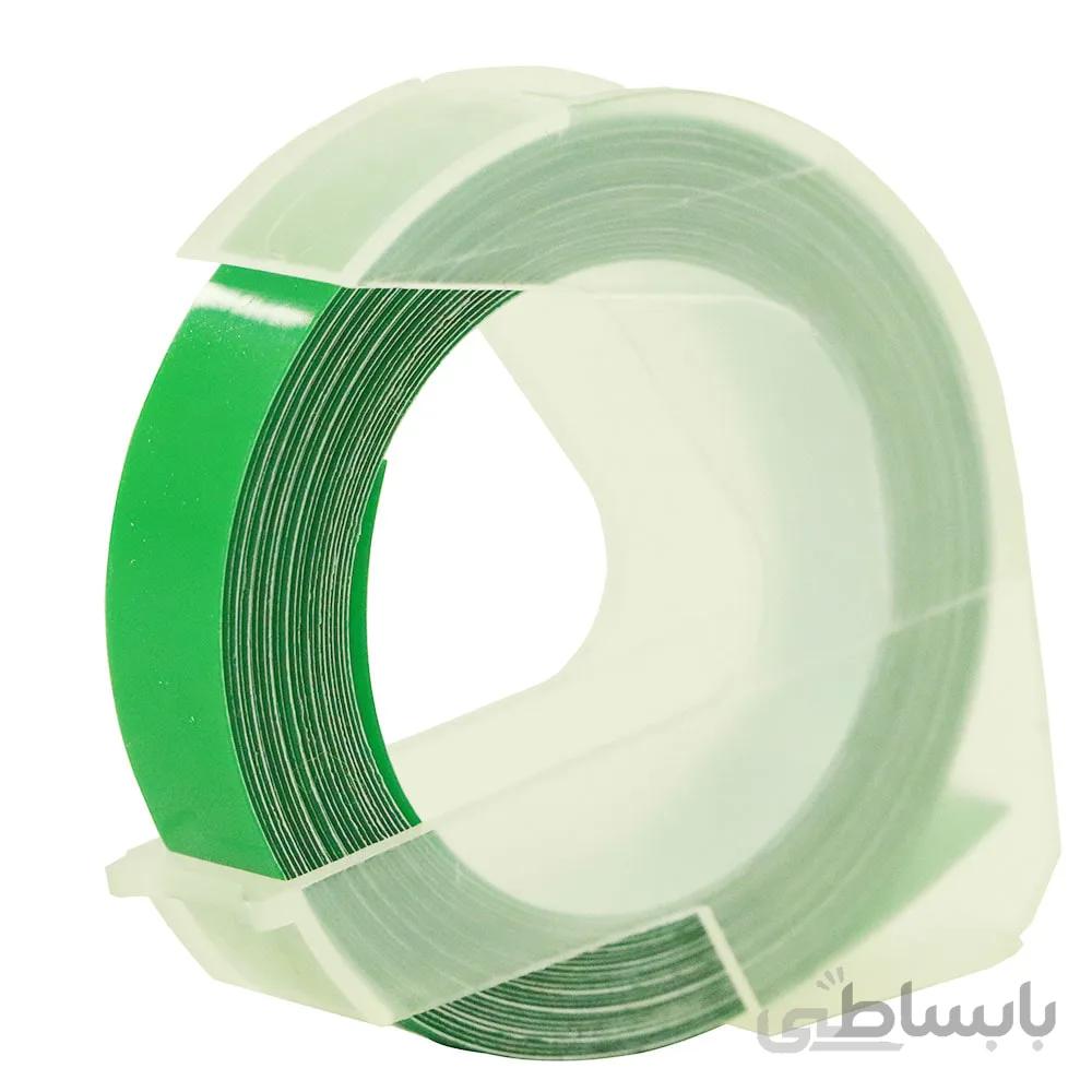 نوار یدک لیبل زن دستی دایمو رنگ سبز