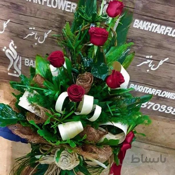 دسته گل رز هلندی فوق ممتاز