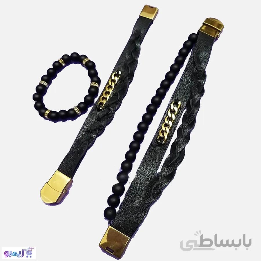 دستبند چرمی زوج