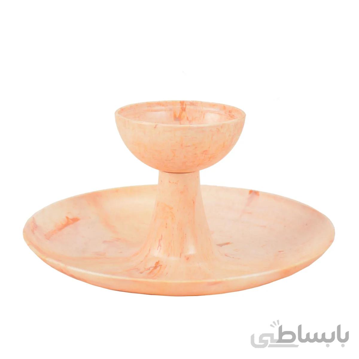 ظرف سرو و چیپس خوری مدل ماربل
