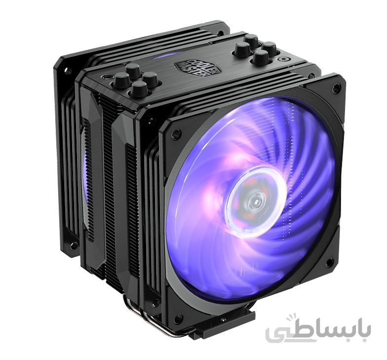 فن خنک کننده پردازنده کولرمستر مدل HYPER 212 RGB BLACK EDITION ا Cooler Master HYPER 212 RGB BLACK EDITION CPU Air Cooler