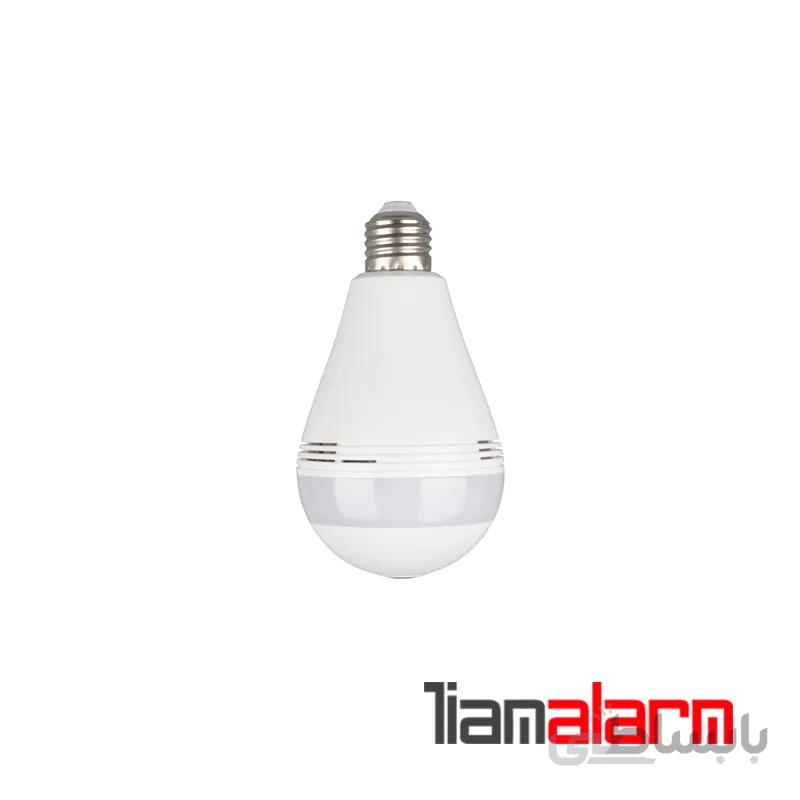 دوربین مداربسته IP طرح لامپ نرم افزار V380 مدل 210
