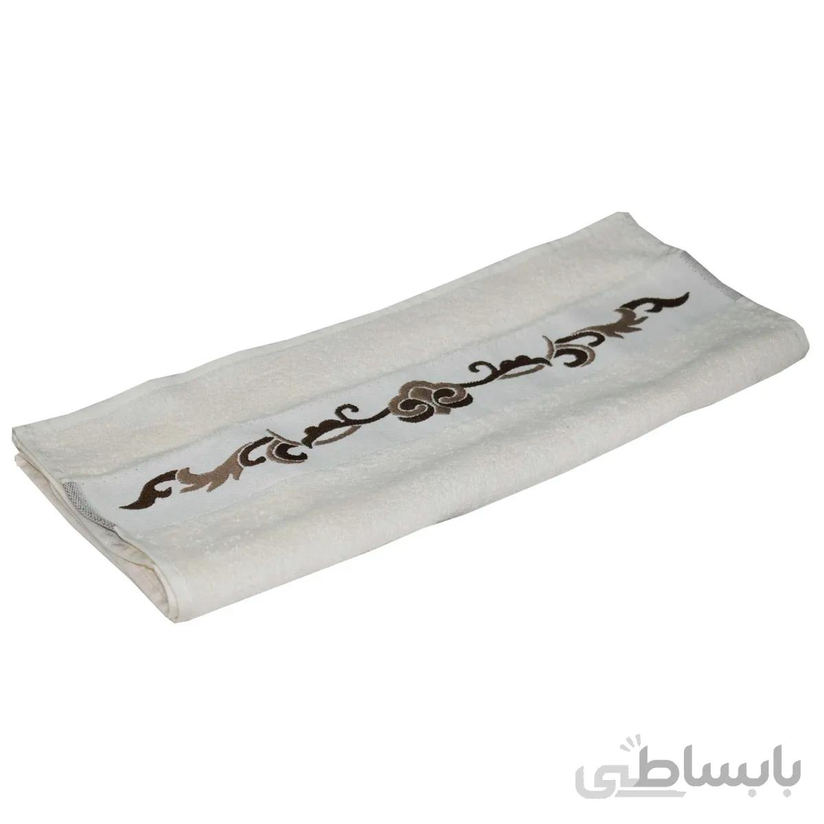 حوله دستی هوبی سایز 50x90 سانتی متر کد 6666