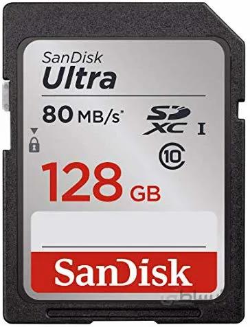 SanDisk 128GB Ultra (80MB/s) UHS-I SDXC - SDSDUNC-128G ا SanDisk 128GB Ultra (80MB/s) UHS-I SDXC - SDSDUNC-128G