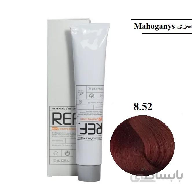 رنگ مو رف 8 52 بلوند ماهاگونی برلیانس روشن