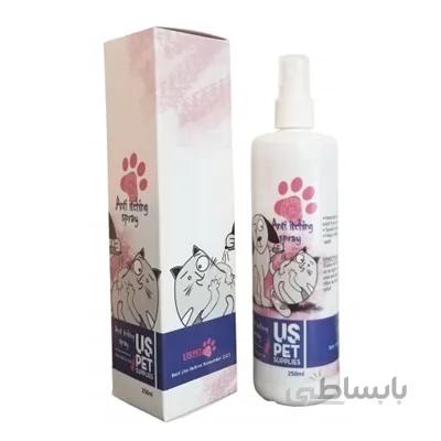 اسپری Anti itching مخصوص سگ و گربه UsPet - 250میلی لیتر