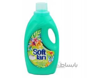 نرم کننده حوله و لباس سافتلن سبز آبی مدل Aroma Soft حجم 1900 میلی لیتر