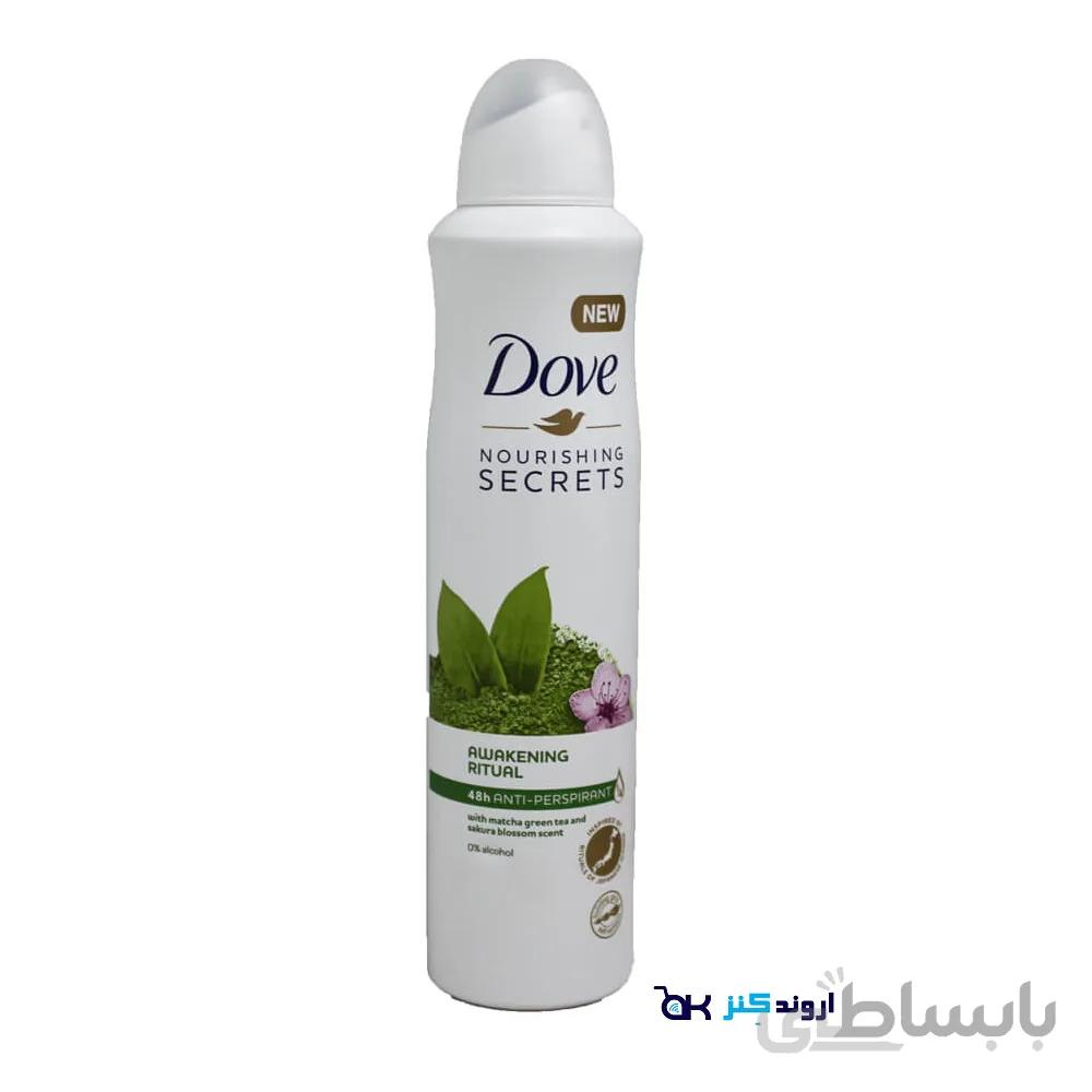 اسپری ضد تعریق زنانه داو Dove مدل Secrets Awakening Ritual