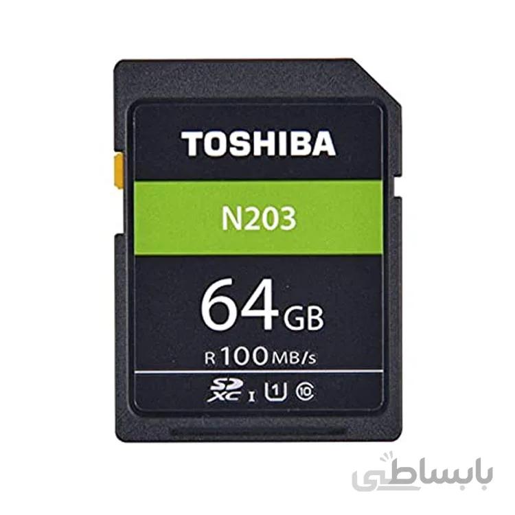 کارت حافظه توشیبا Toshiba SD 64GB 66x