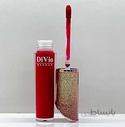 رژلب مایع اکلیلی دیوایو ۱۱۰ / DiVio Makeup Lovely Lipgloss Shinny