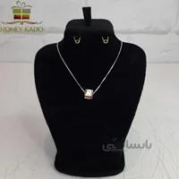گردنبند زنانه سواروسکی مدل مکعب