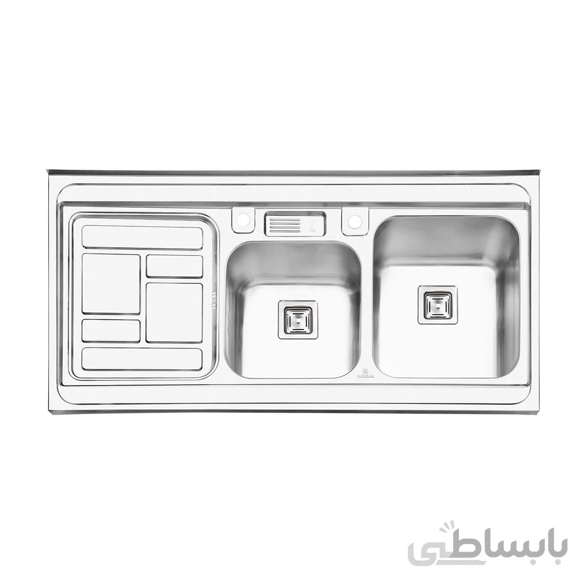 سینک فانتزی روکار پرنیان استیل مدل PS 1111