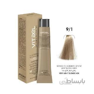 رنگ مو ویتاال vitael شماره 9.1 بلوند دودی روشن