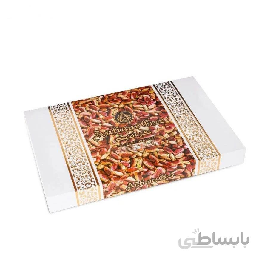 گز آنتیک 28 درصد لقمه مغز پسته – 200 گرم