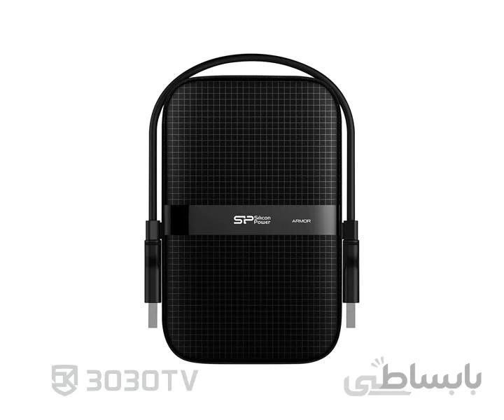 هارد اکسترنال سیلیکون پاور مدل Armor A60 ظرفیت 1 ترابایت ا Silicon Power Armor A60 External Hard Drive - 1TB