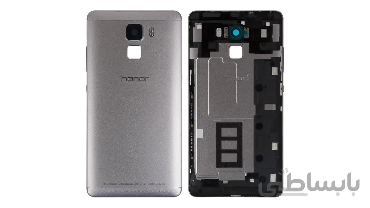 درب پشت گوشی آنر7 هواوی نقره ای BACKDOOR+Frame Huawei HONOR 7 SILVER