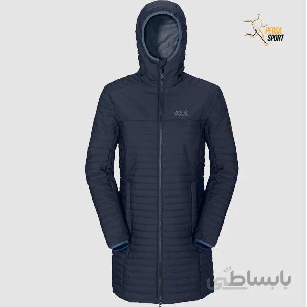 کاپشن زنانه جک ولفسکین CLARENVILLE Black