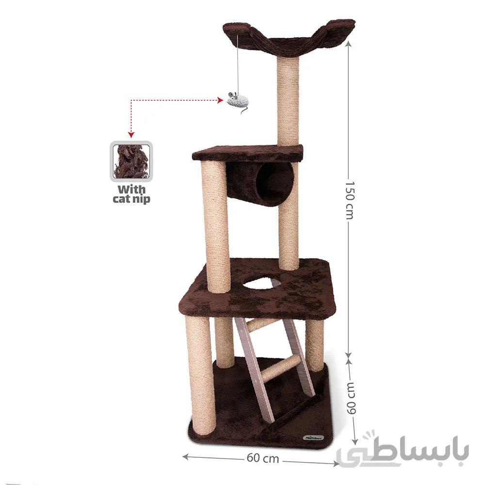 درخت گربه چهار طبقه نیناپت کد G ا Ninapet Cat Tree Code G