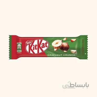 شکلات شیری کیت کت 2 انگشتی فندقی
