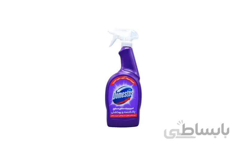 اسپری چندمنظوره سطوح دامستوس مدل Purple حجم 750 میلیلیتر
