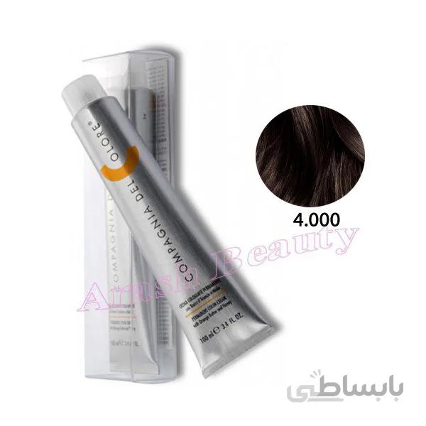 رنگ‌ مو سی دی سی قهوه‌ای طبیعی خیلی شدید 4.000