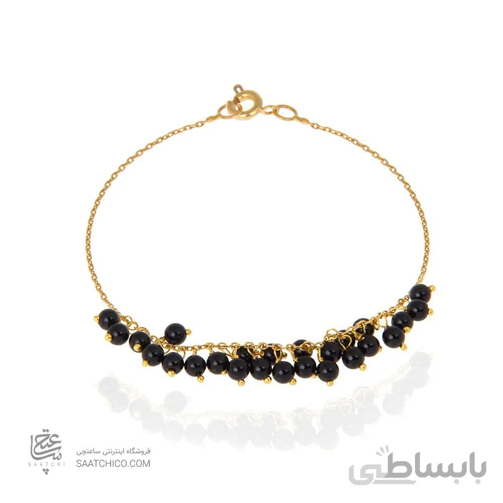 پابند طلا زنانه با سنگ کد XA108