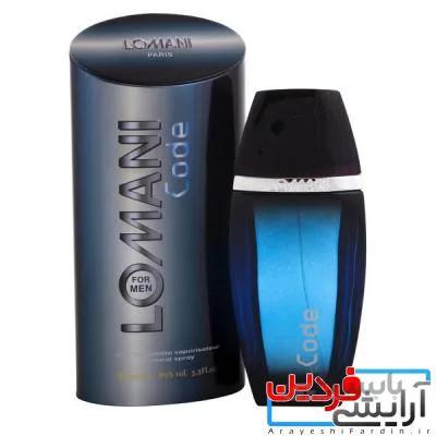 ادکلن لومانی کد مردانه Lomani code for men